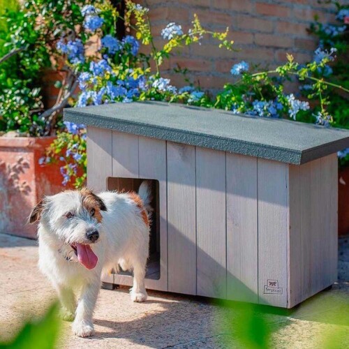 Ferplast Argo 60 Ahşap Köpek Kulübesi - 3