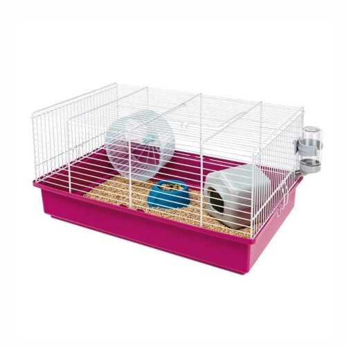 Ferplast Criceti 9 Beyaz Demirli Hamster Kafesi 46x29x23 cm - 1
