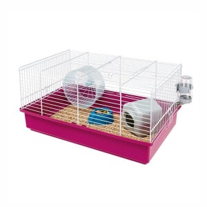 Ferplast Criceti 9 Beyaz Demirli Hamster Kafesi 46x29x23 cm - Ferplast