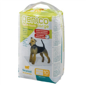 Ferplast Genico Köpek Tuvalet Eğitim Pedi Large 10 Adet - Ferplast