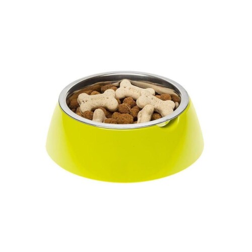 Ferplast Jolie Kedi ve Köpekler için Çelik Mama ve Su Kabı Yeşil 500 ml S - 2
