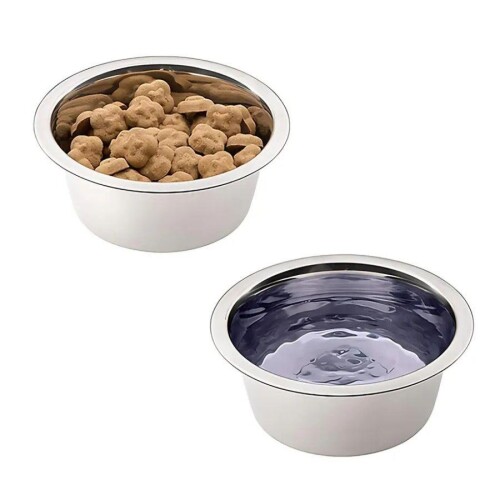 Ferplast Orion 58 Paslanmaz Çelik Mama ve Su Kabı 2600 ml - 3