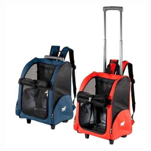 Ferplast Trolley Tekerlekli Sırt Taşıma Çantası 32x28x51 cm - 1