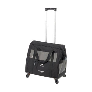 Ferplast Voyager 450 Kedi ve Köpek Tekerlekli Taşıma Çantası Siyah 46x26x48 cm - Ferplast