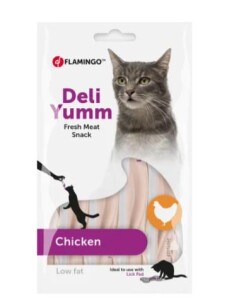 Flamingo Deli Yumm Tavuklu Krema Kedi Ödül Maması 14 Gr 5'li - Flamingo