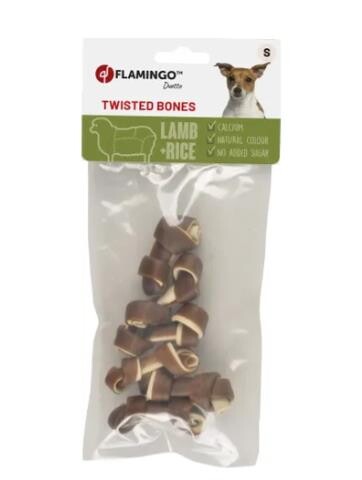 Flamingo Duetto Dental Kuzulu Kemik Köpek Ödül Maması 90 Gr 6'lı S - 1