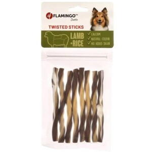 Flamingo Duetto Twist Kuzulu Çubuk Köpek Ödül Maması 85 Gr 8'li - Flamingo