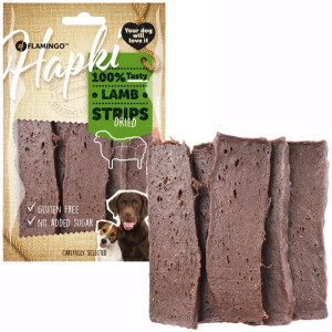 Flamingo Hapki Glutensiz Kuzulu Şerit Köpek Ödülü 85 gr - Flamingo