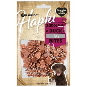 Flamingo Hapki Glutensiz Ördekli Bites Köpek Ödülü 85 gr - Flamingo