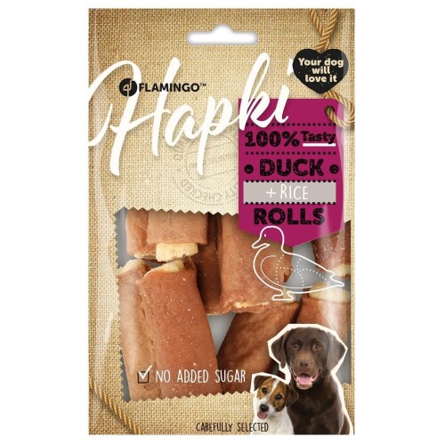 Flamingo Hapki Ördekli Rulo Köpek Ödül Maması 85 Gr - 1