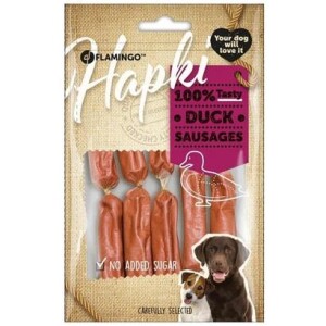 Flamingo Hapki Ördekli Sosis Köpek Ödül Maması 85 Gr - Flamingo