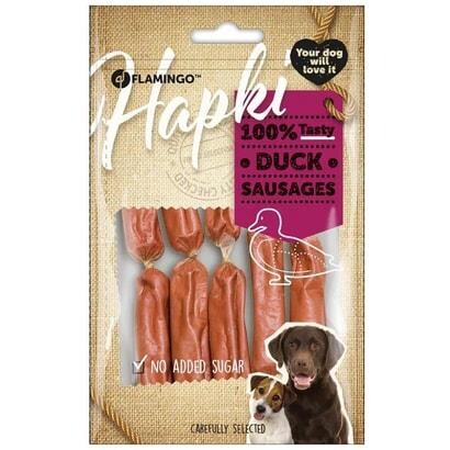 Flamingo Hapki Ördekli Sosis Köpek Ödül Maması 85 Gr - 1