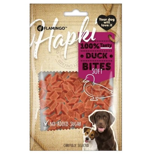 Flamingo Hapki Ördekli Yumuşak Köpek Ödülü 85gr - 1