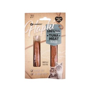 Flamingo Hapki Pişirilmiş Ton Balıklı Kedi Ödül Maması (2'li) 35 gr - Flamingo