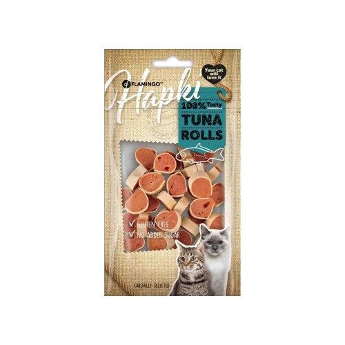 Flamingo Hapki Sushi Roll Tuna Balıklı Kedi Ödül Maması 50 gr - 1