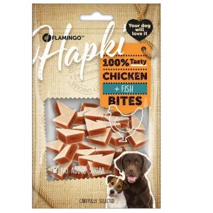 Flamingo Hapki Tavuklu ve Balıklı Sandviç Köpek Ödül Maması 85 gr - Flamingo