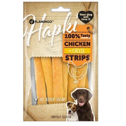 Flamingo Hapki Tavuklu ve Peynirli Köpek Ödül Maması 85 Gr - 1