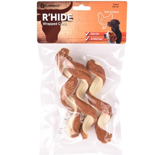 Flamingo Rhide Ördekli ve Tavuklu Glutensiz Köpek Ödül Maması 15 Cm - 1