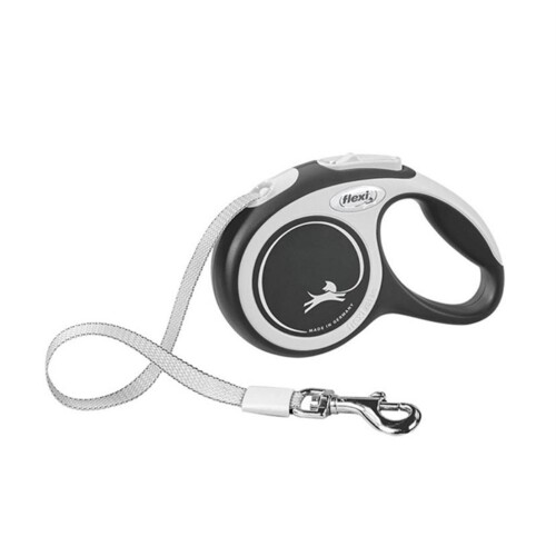 Flexi New Comfort 3 mt Siyah Şerit Otomatik Tasma XS - 1