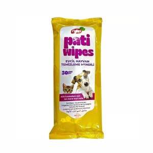 Flexi Pati Wipes Kedi Köpek Pati Temizleme Yıkama Mendili 30'lu - Flexi