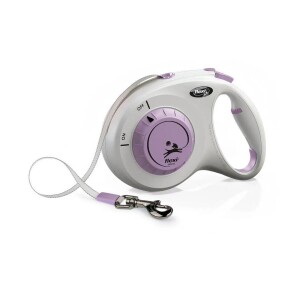 Flexi Select Lila 7 MT Otomatik Şerti Tasma - Flexi