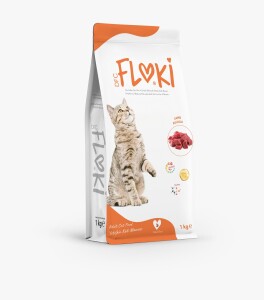 Floki Kuzulu Yetişkin Kedi Maması 15 Kg - Floki
