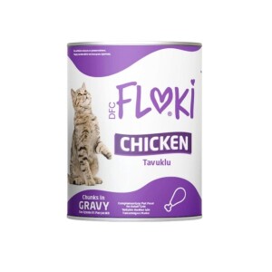Floki Tavuklu Yetişkin Kedi Konservesi 400 gr - Floki