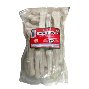 Freshy Beyaz Dental Kemik 12,5 cm 20 Adet - Freshy