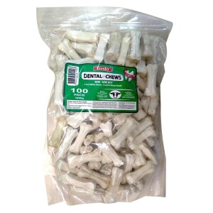 Freshy Beyaz Dental Kemik 5 cm 100 Adet - Freshy
