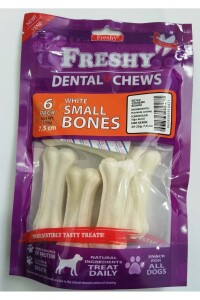 Freshy Dental Chews Beyaz Kemik Köpek Ödülü 6'lı Paket - Freshy