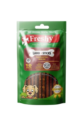 Freshy Kuzulu Tahılsız Taze Kuzu Etinden Çubuk Ödül 100 gr - 1