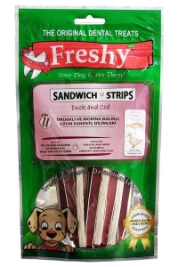 Freshy Sandwich Ördekli Ve Morina Balıklı Sandviç Dilimleri. 80 gr - Freshy