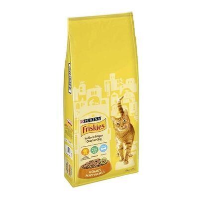 Friskies Kümes Hayvanlı Yetişkin Kedi Maması 15 kg - 1