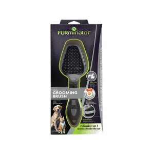 Furminator Kedi ve Köpek İçin Çift Taraflı Fırça 21 Cm - Furminator