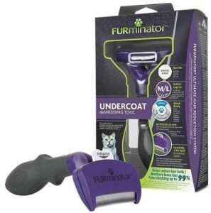 Furminator Kısa Tüylü Kedi Tüy Tarağı L - Furminator