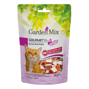 Garden Mix Gurme Kedi Ödülü 60 gr - Garden Mix