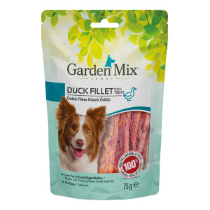 Garden Mix Ördekli Fileto Köpek Ödülü 75 gr - Garden Mix