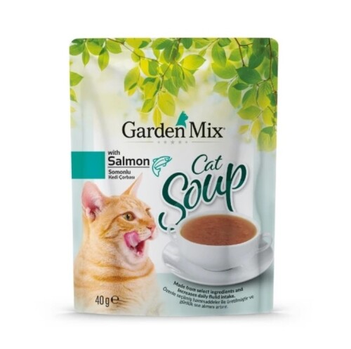 Garden Mix Somonlu Kedi Çorbası 40 Gr - 1