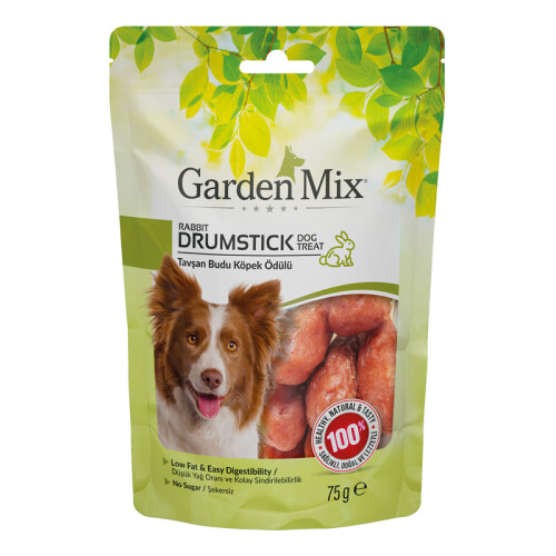 Garden Mix Tavşan Budu Köpek Ödülü 75 gr - 1