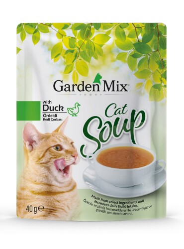 Garden Mix Ördekli Kedi Çorbası 40 gr - 1