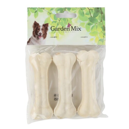 Garden Mix Sütlü Deri Kemik 10 cm 40-45 gr 3'lü Paket - 1
