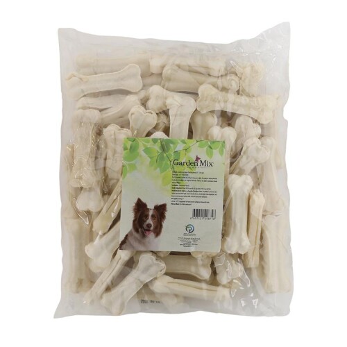 Garden Mix Sütlü Deri Kemik 8 Cm 20-25 gr 50'li Paket - 1