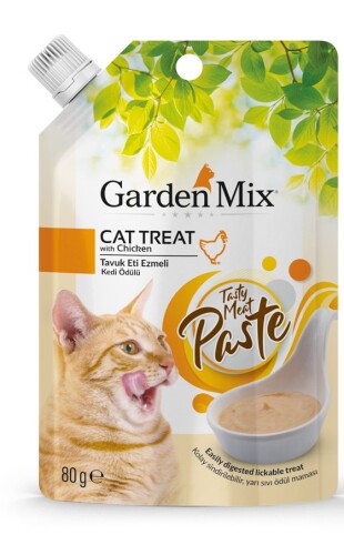 Garden Mix Tavuk Eti Ezmeli Kedi Ödülü 80 gr - 1