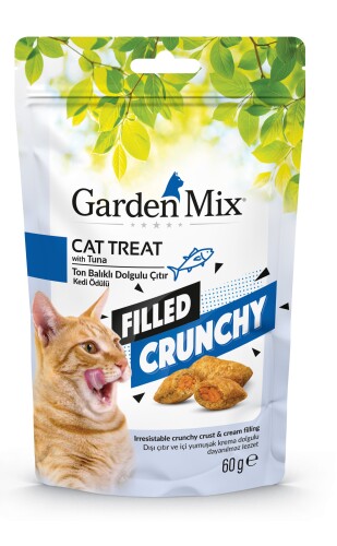 Garden Mix Ton Balıklı İçi Dolgulu Kedi Ödülü 60 gr - 1