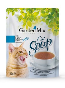 Garden Mix Ton Balıklı Kedi Çorbası 40 gr - Garden Mix
