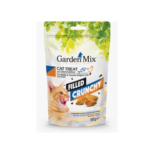 Gardenmix Ton Balıklı Ve Tavuklu İçi Dolgulu Kedi Ödülü 100 Gr - Garden Mix