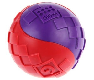 Gigwi Ball Sesli Sert Top Köpek Oyuncağı 6 cm - 3