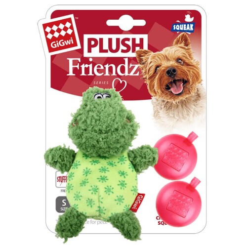 Gigwi Plush Friendz Sesli Peluş Kurbağa Oyuncağı - 1