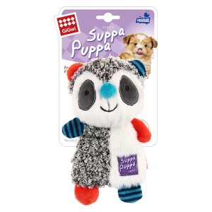 Gigwi Suppa Puppa Sesli Rakun Peluş Köpek Oyuncağı - Gigwi