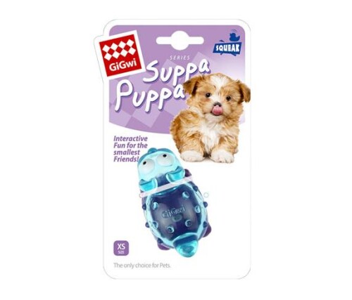 Gigwi Suppa Puppa Mavi Kedi Yavru Köpek Oyuncağı XS - 1